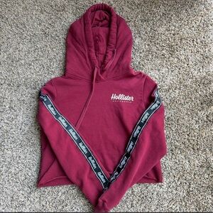 Hollister Deep Red Hoodie